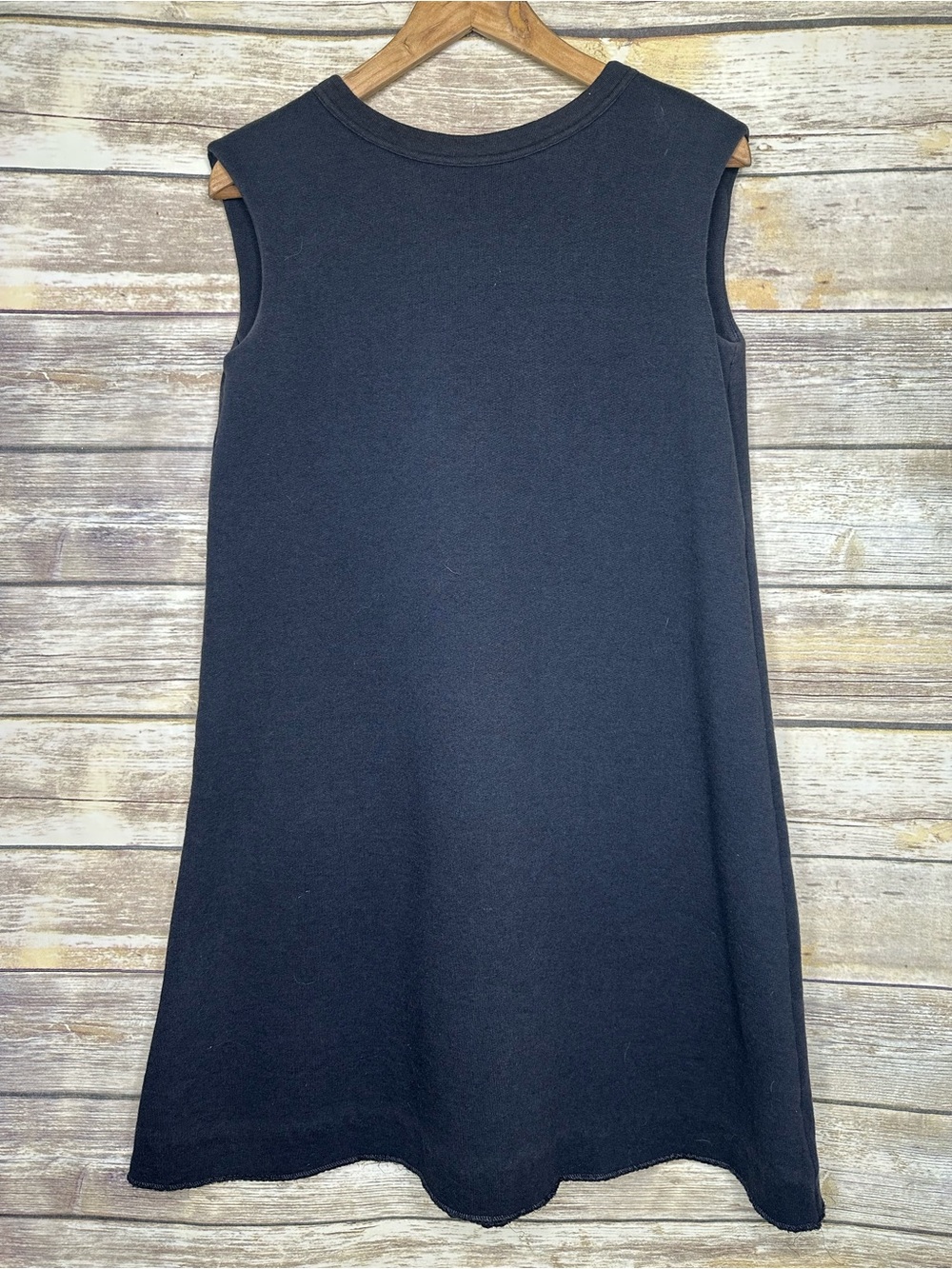 Charles Anastase 1979 S French designer sweatshirt, sleeveless dress